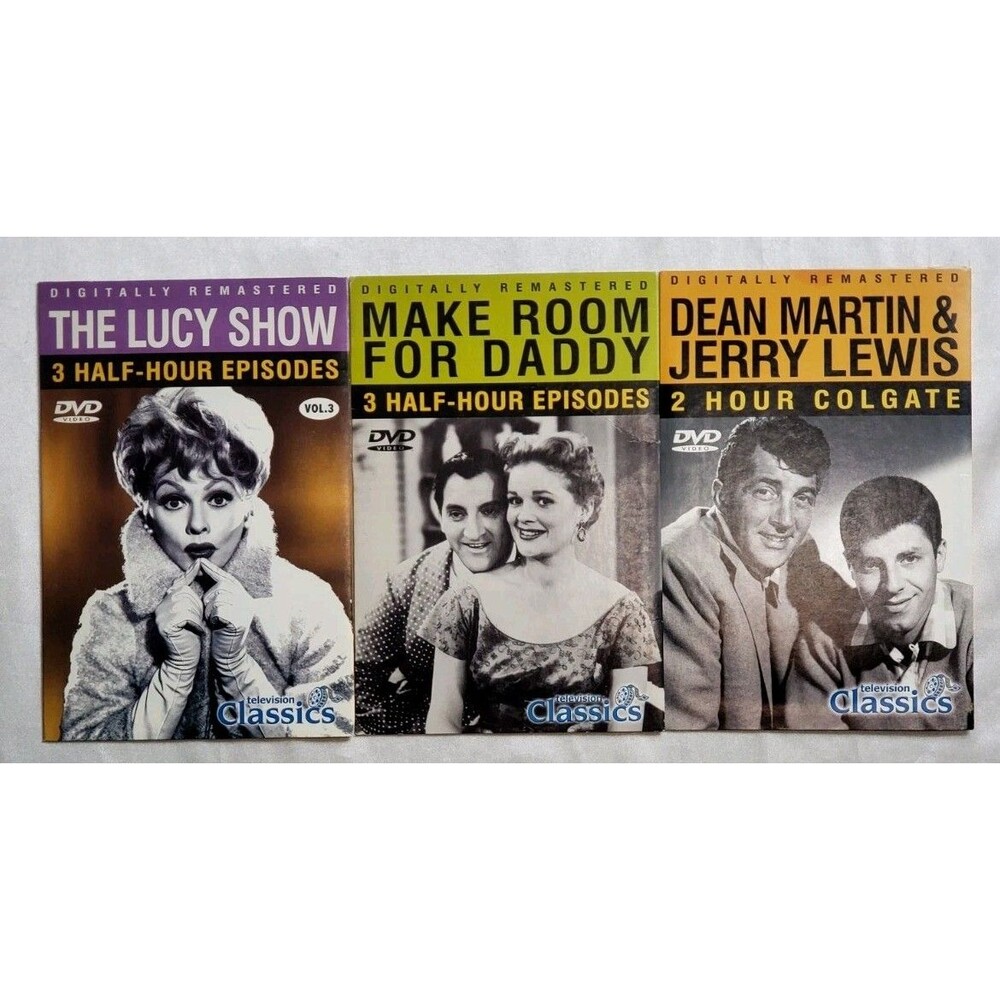 The Lucy Show 3 Dean Martin And Jerry Lewis Make room for daddy Tv  Classics...